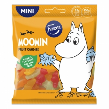 Fazer Moomin Fruit Sweets 80 g